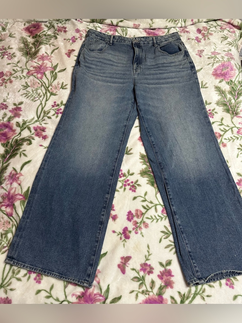 PacSun Madison High rise Girlfriend Blue Denim Jeans